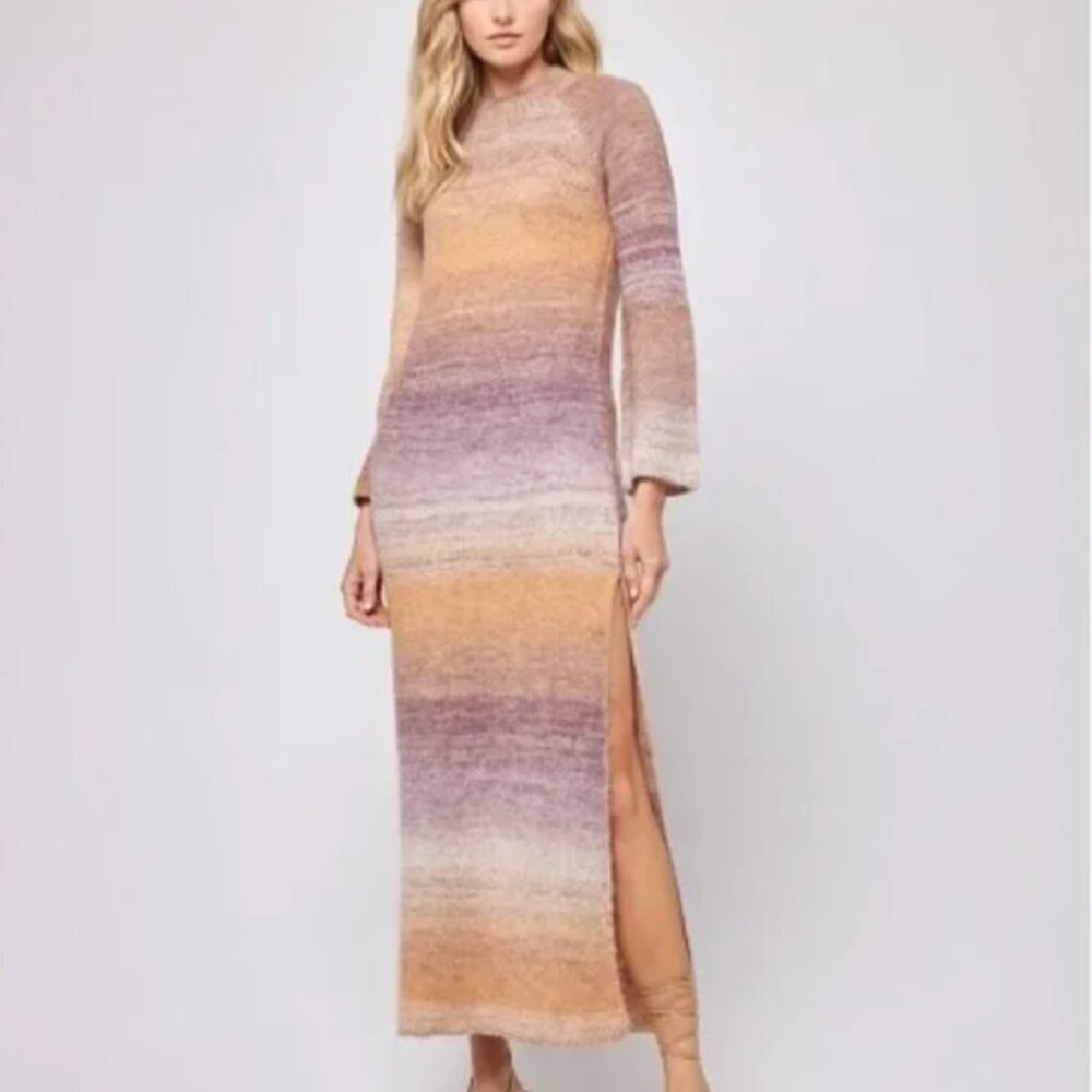 LSpace NWT Elegant Multicolor Knit Dress